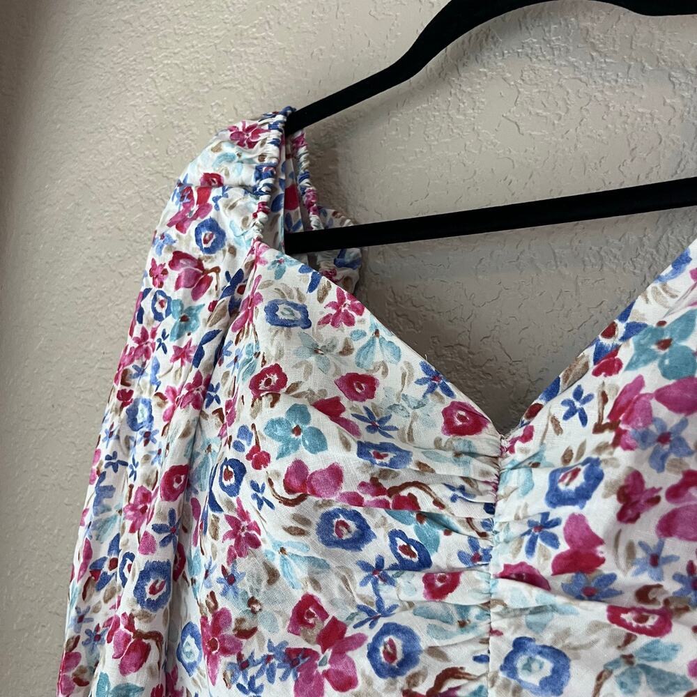 Zara Two Piece Floral Dress Midi Crop
Cover Up Summer Dress Medium - Picture 4 of 11